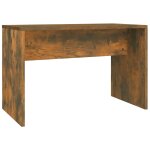 Vidaxl tabouret de toilette chêne fumé 70x35x45 cm bois d'ingénierie Vidaxl tabouret de toilette chêne fumé 70x35x45 cm bois d'ingénierie