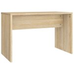 Vidaxl tabouret de toilette ch�ne sonoma 70x35x45 cm bois d'ing�nierie