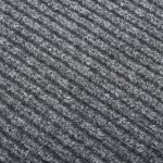 Vidaxl tapis 100x100 cm gris