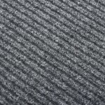 Vidaxl tapis 100x500 cm gris