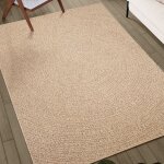 Vidaxl tapis 140x200 cm aspect jute int�rieur et ext�rieur