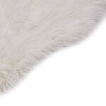 Vidaxl tapis 60 x 90 cm peau de mouton synthétique blanc Vidaxl tapis 60 x 90 cm peau de mouton synthétique blanc