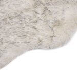 Vidaxl tapis 60 x 90 cm peau de mouton synthétique mélange de gris Vidaxl tapis 60 x 90 cm peau de mouton synthétique mélange de gris