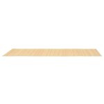 Vidaxl tapis bambou 80x300 cm naturel