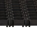 Vidaxl tapis caoutchouc 16 mm 80 x 120 cm