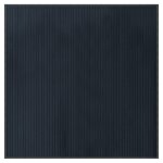 Vidaxl tapis carr gris 100x100 cm bambou