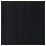 Vidaxl tapis carr noir 100x100 cm bambou