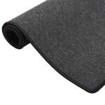 Vidaxl tapis de couloir anthracite 80x300 cm