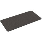 Vidaxl tapis de couloir aspect sisal anthracite 50x100 cm