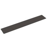 Vidaxl tapis de couloir aspect sisal anthracite 50x300 cm
