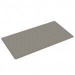 Vidaxl tapis de couloir aspect sisal argent 80x150 cm