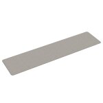 Vidaxl tapis de couloir aspect sisal platina 50x200 cm