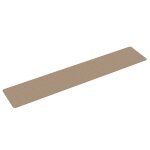 Vidaxl tapis de couloir aspect sisal sable 50x250 cm