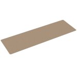 Vidaxl tapis de couloir aspect sisal sable 80x250 cm