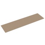 Vidaxl tapis de couloir aspect sisal sable 80x300 cm
