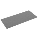Vidaxl tapis de couloir gris 80x180 cm