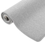 Vidaxl tapis de couloir gris clair 50x200 cm