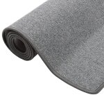 Vidaxl tapis de couloir gris fonc� 50x150 cm