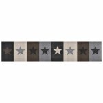 Vidaxl tapis de cuisine lavable �toiles 60x300 cm