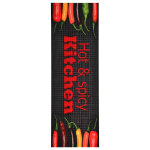 Vidaxl tapis de cuisine lavable hot & spicy 60x300 cm