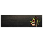 Vidaxl tapis de cuisine lavable impression d'épices 45x150 cm velours Vidaxl tapis de cuisine lavable impression d'épices 45x150 cm velours