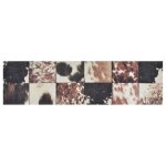 Vidaxl tapis de cuisine lavable impression peau d'animal 45x150 cm