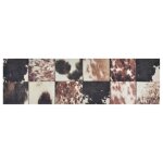 Vidaxl tapis de cuisine lavable impression peau d'animal 60x180 cm