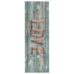 Vidaxl tapis de cuisine lavable love 60x300 cm