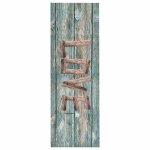 Vidaxl tapis de cuisine lavable love 60x300 cm