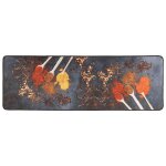 Vidaxl tapis de cuisine multicolore 60x180 cm lavable