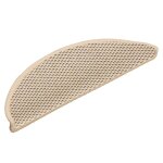 Vidaxl tapis d'escalier autocollants 30 pcs 56x17x3 cm berbre
