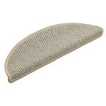 Vidaxl tapis d'escalier autocollants 30 pcs 56x17x3 cm vert clair