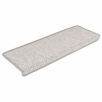 Vidaxl tapis d'escalier autocollants 30 pcs 65x21x4 cm platine Vidaxl tapis d'escalier autocollants 30 pcs 65x21x4 cm platine