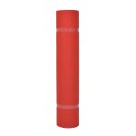 Vidaxl tapis pour exposition 1 x 24 m rouge