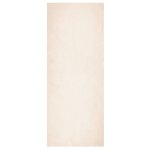 Vidaxl tapis huarte � poils courts doux et lavable beige 80x200 cm