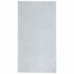 Vidaxl tapis huarte  poils courts doux et lavable bleu 80x150 cm