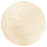 Vidaxl tapis huarte à poils courts doux et lavable crème Ø 200 cm Vidaxl tapis huarte à poils courts doux et lavable crème Ø 200 cm