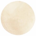 Vidaxl tapis huarte à poils courts doux et lavable crème Ø 80 cm Vidaxl tapis huarte à poils courts doux et lavable crème Ø 80 cm