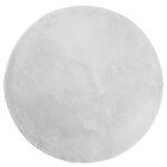 Vidaxl tapis huarte � poils courts doux et lavable gris � 120 cm