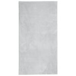 Vidaxl tapis huarte à poils courts doux et lavable gris 80x150 cm Vidaxl tapis huarte à poils courts doux et lavable gris 80x150 cm