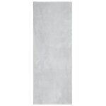 Vidaxl tapis huarte  poils courts doux et lavable gris 80x200 cm