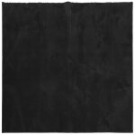 Vidaxl tapis huarte à poils courts doux et lavable noir 200x200 cm Vidaxl tapis huarte à poils courts doux et lavable noir 200x200 cm