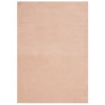 Vidaxl tapis huarte  poils courts doux lavable rouge clair 160x230 cm