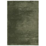 Vidaxl tapis huarte  poils courts doux lavable vert fort 160x230 cm