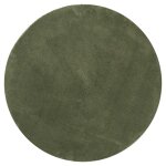 Vidaxl tapis huarte à poils courts doux et lavable vert forêt Ø 200 cm Vidaxl tapis huarte à poils courts doux et lavable vert forêt Ø 200 cm