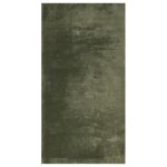 Vidaxl tapis huarte � poils courts doux et lavable vert for�t 80x150cm