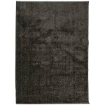 Vidaxl tapis istan � poils longs aspect brillant anthracite 200x280 cm