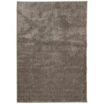 Vidaxl tapis istan  poils longs aspect brillant gris 160x230 cm