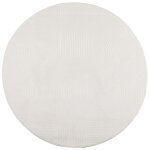 Vidaxl tapis iza poils courts style scandinave cr�me � 100 cm