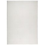 Vidaxl tapis iza poils courts style scandinave cr�me 160x230 cm